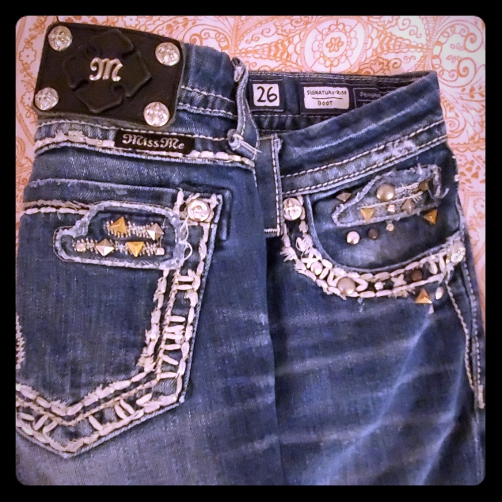 Miss Me jeans signature-rise boot